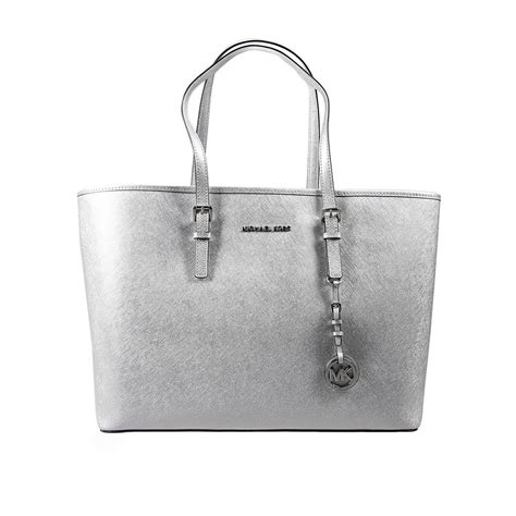 amazon michael kors tasche silber